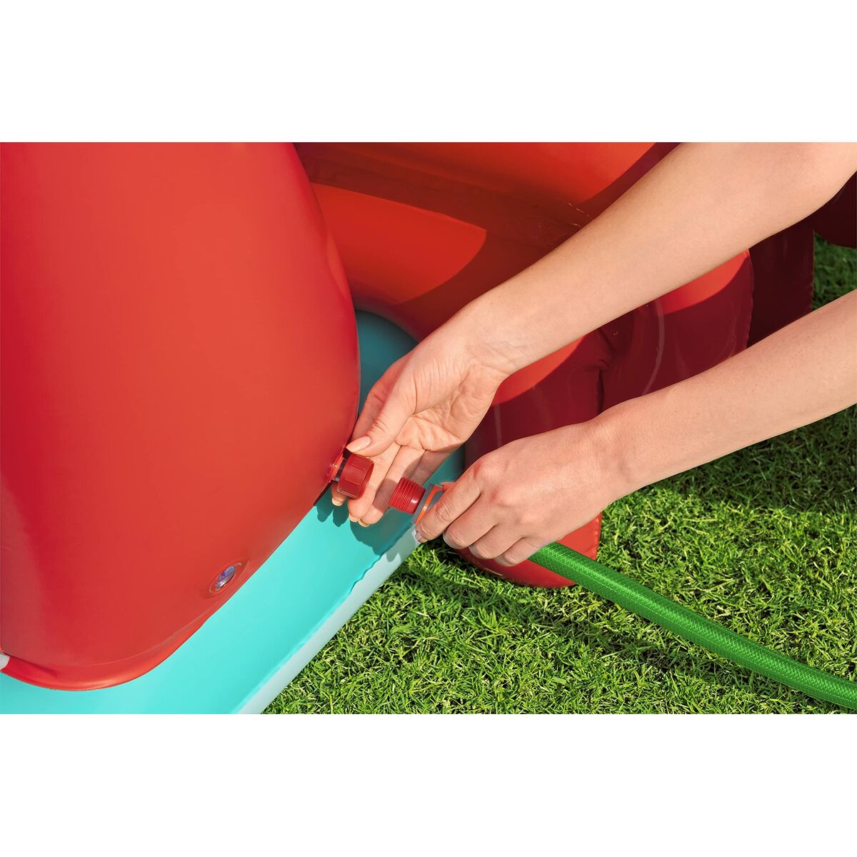 Bestway Uppblåsbar Pool Leksakspark Disney Sjöjungfrun 221x193x117cm +2 År Trädgård 91097 finns hos Aktivcamping