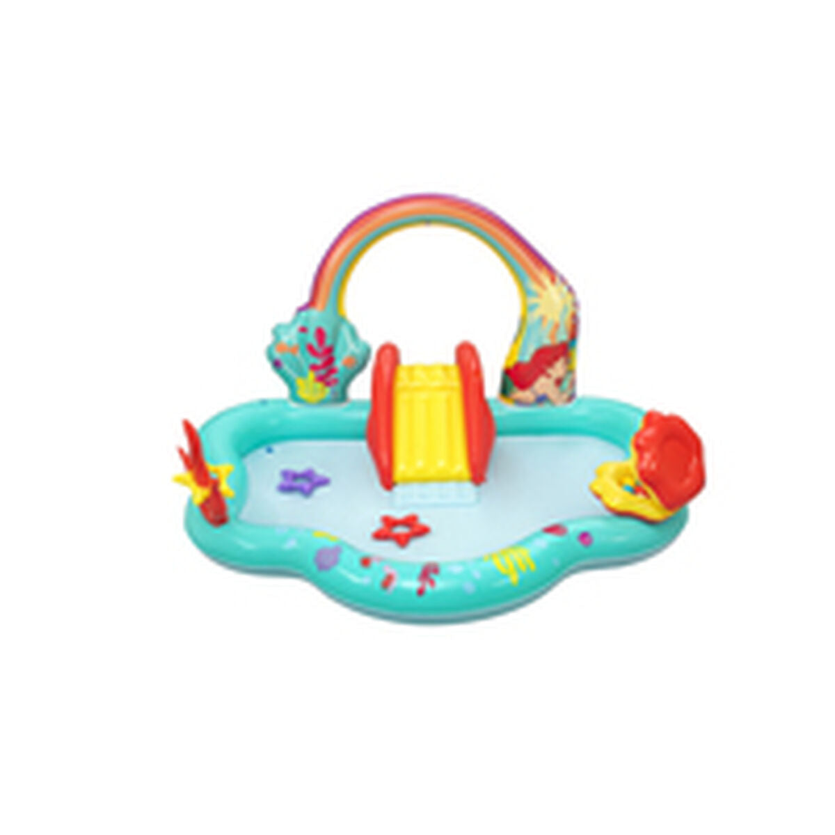 Bestway Uppblåsbar Pool Leksakspark Disney Sjöjungfrun 221x193x117cm +2 År Trädgård 91097 finns hos Aktivcamping