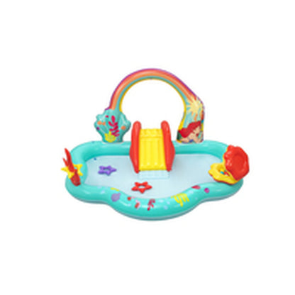 Bestway Uppblåsbar Pool Leksakspark Disney Sjöjungfrun 221x193x117cm +2 År Trädgård 91097 finns hos Aktivcamping