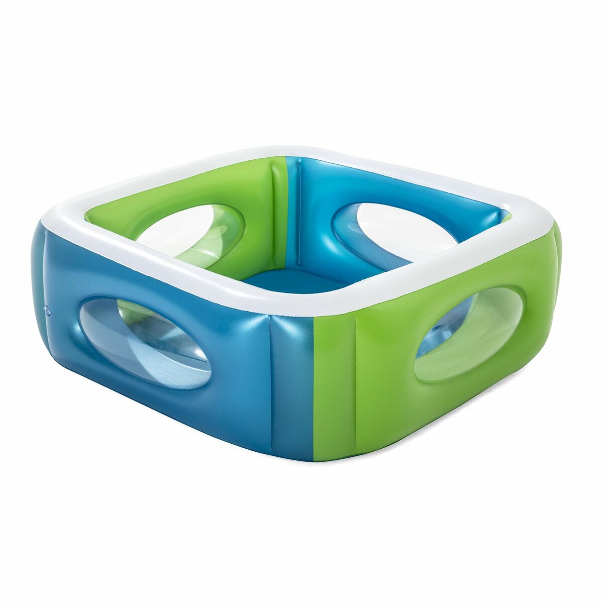 Bestway Uppblåsbar Pool med Kikare 168x168x56 cm +6 År Trädgård 51132 finns hos Aktivcamping