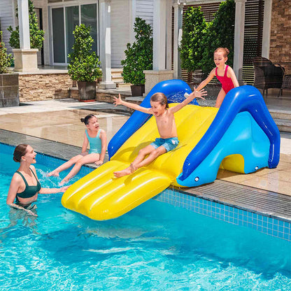 Bestway Uppblåsbar Rutschkana 247x124x100 cm +3 År Pool 52453 finns hos Aktivcamping