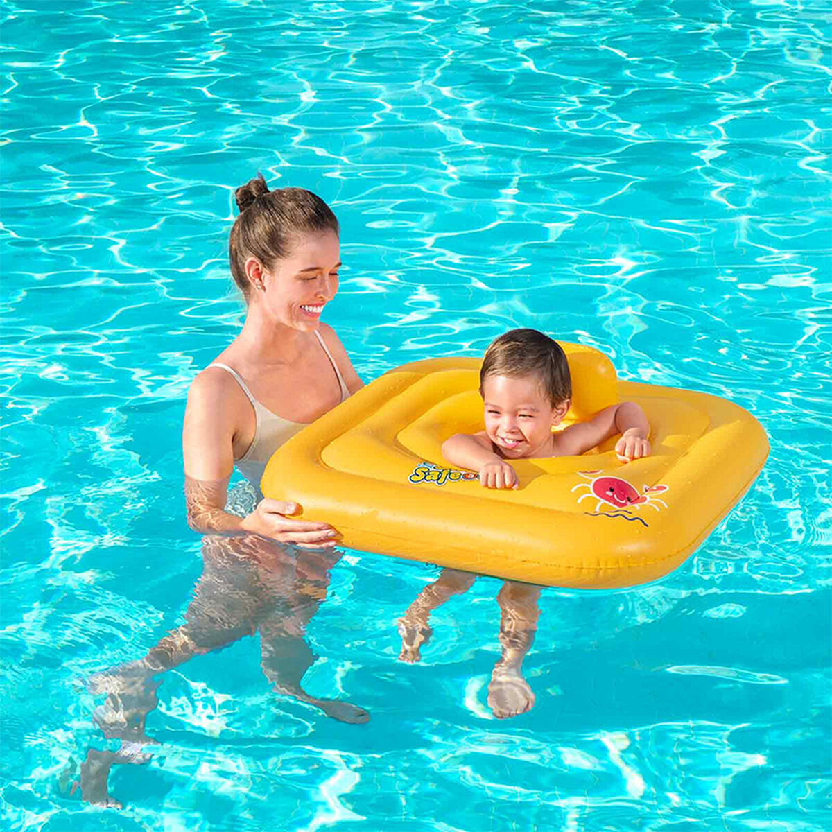 Bestway Uppblåsbar Säkerhetsväst för Bebis 51x46 cm +3 till 6 År Strand och Pool 32034 finns hos Aktivcamping