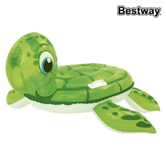 Bestway Uppblåsbar Sköldpadda Figur med Handtag 140x140 cm, 3+ år, Strand och Pool 41041 finns hos Aktivcamping