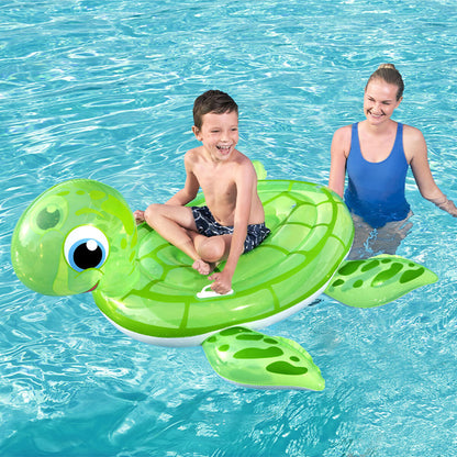 Bestway Uppblåsbar Sköldpadda Figur med Handtag 140x140 cm, 3+ år, Strand och Pool 41041 finns hos Aktivcamping