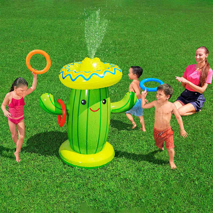 Bestway Uppblåsbar Sprinkler Kaktus 105x60x105 cm +2 År Trädgård 52281 - finns hos Aktivcamping