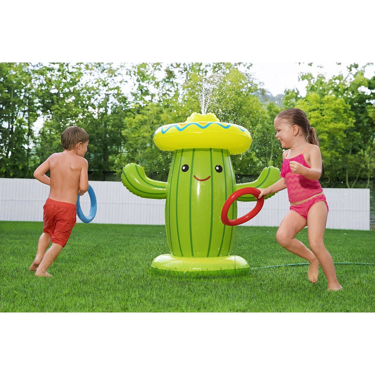 Bestway Uppblåsbar Sprinkler Kaktus 105x60x105 cm +2 År Trädgård 52281 - finns hos Aktivcamping