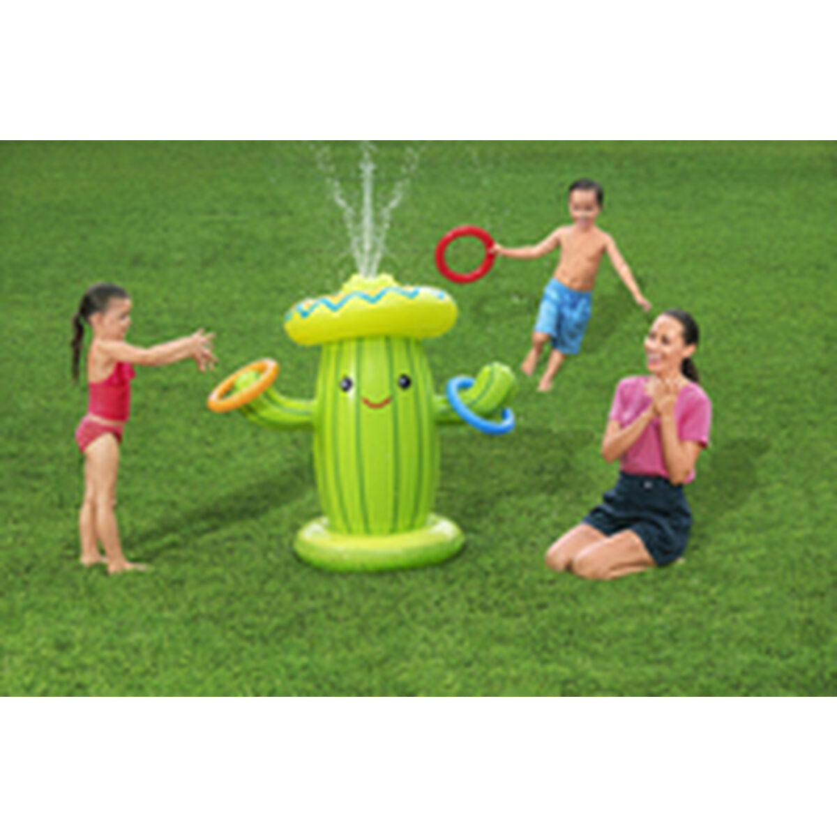 Bestway Uppblåsbar Sprinkler Kaktus 105x60x105 cm +2 År Trädgård 52281 - finns hos Aktivcamping