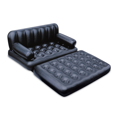 Bestway Uppblåsbar Stol 5 Positioner Svart 188x152x64 cm Inner 75054 finns hos Aktivcamping