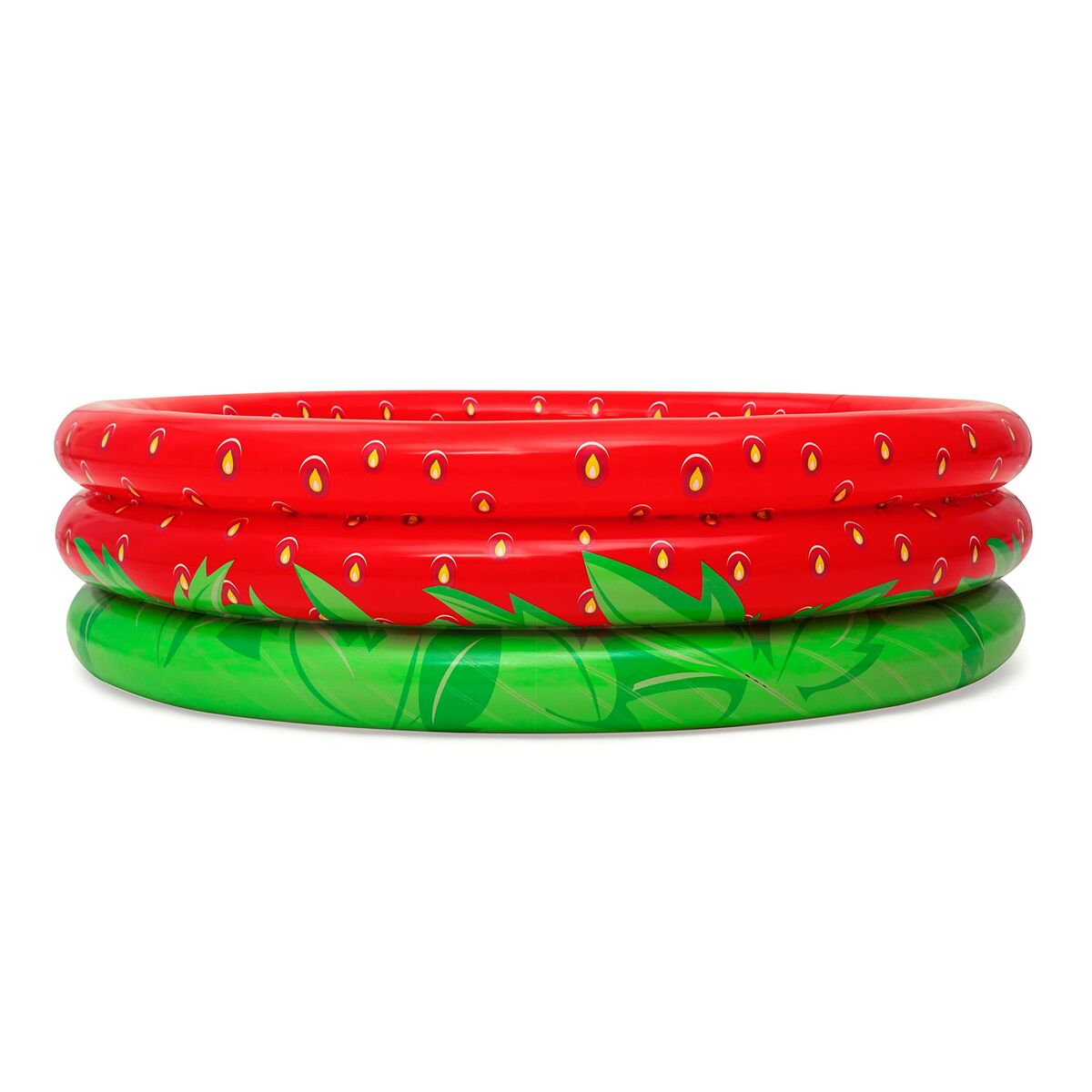 Bestway Uppblåsbar barnpool 3 ringar Jordgubb 168x38 cm +2 År Trädgård 51145 finns hos Aktivcamping