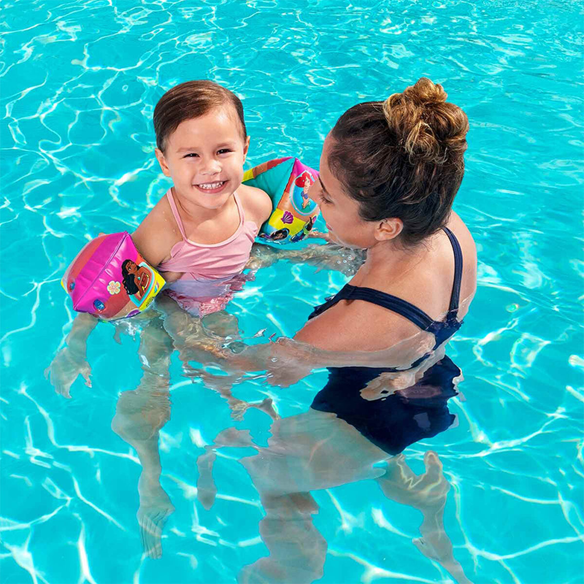 Bestway Uppblåsbara Disney Prinsessor Armringar 23x15 cm +3 till 6 År Strand och Pool 91041 - finns hos Aktivcamping