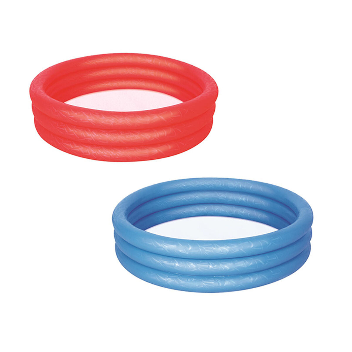 Bestway Uppblåsbart Barnpool 3 Ringar Eco Blandade Färger 152x30cm +2 År Trädgård 51026 finns hos Aktivcamping
