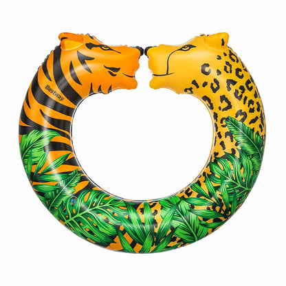 Bestway Uppblåsbart Flottör Djungel 109x89 cm +12 år Strand och Pool 36360 finns hos Aktivcamping