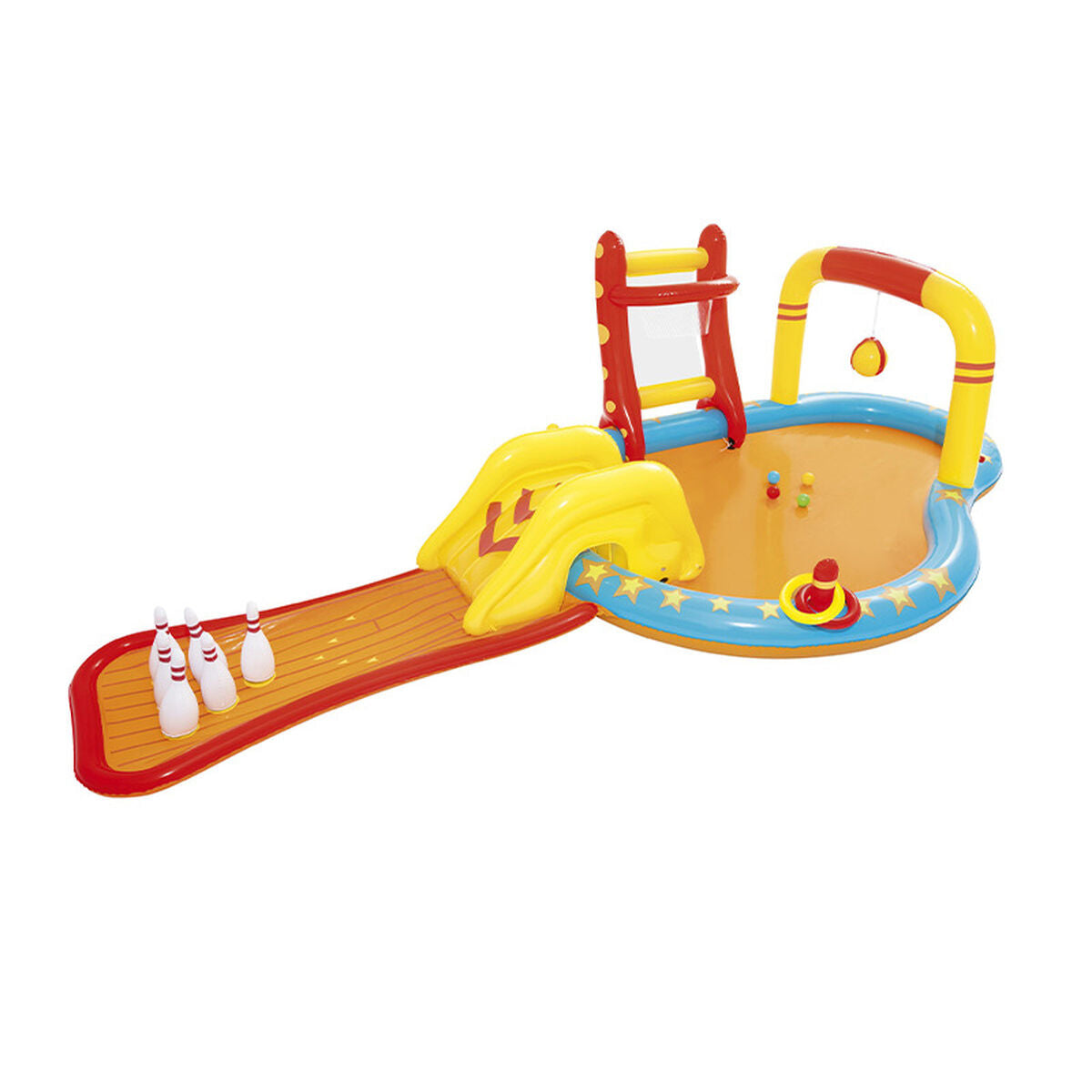 Bestway Uppblåsbart Spel Pool Bowling 435x213x117 cm +2 År Trädgård 53068 finns hos Aktivcamping
