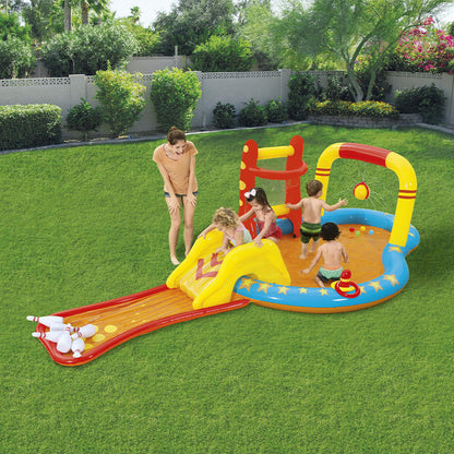 Bestway Uppblåsbart Spel Pool Bowling 435x213x117 cm +2 År Trädgård 53068 finns hos Aktivcamping
