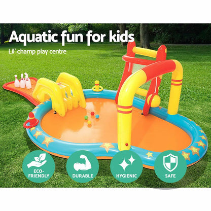 Bestway Uppblåsbart Spel Pool Bowling 435x213x117 cm +2 År Trädgård 53068 finns hos Aktivcamping