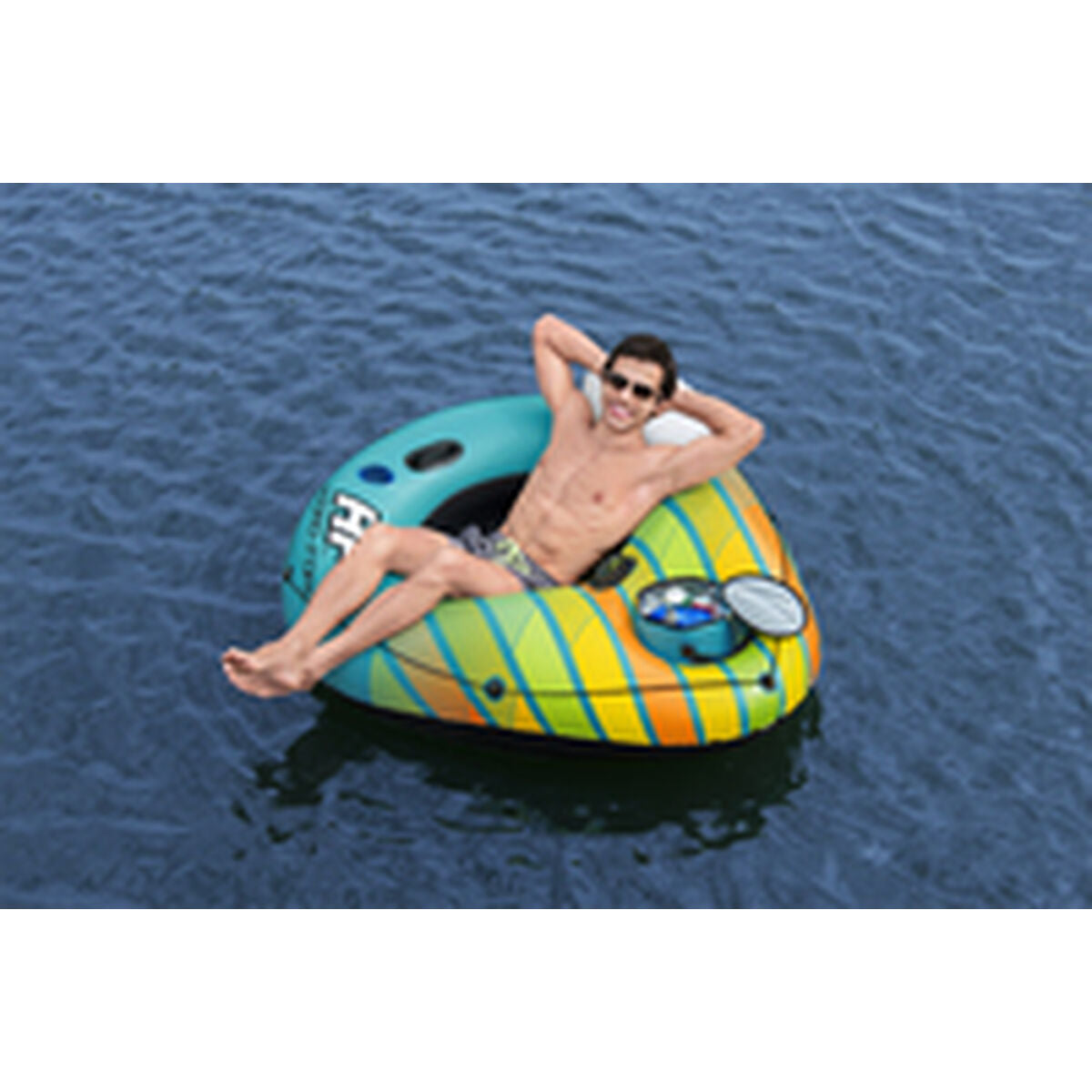 Bestway Uppblåsbart hjul med handtag och kylare Hidra-Force 169x137 cm Strand och Pool 43398 finns hos Aktivcamping