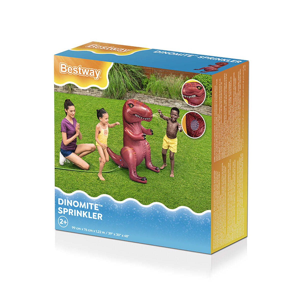 Bestway Uppblåsbart sprinklersystem Dinosaurie 99x76x122 cm +3 År Trädgård 52294 finns hos Aktivcamping