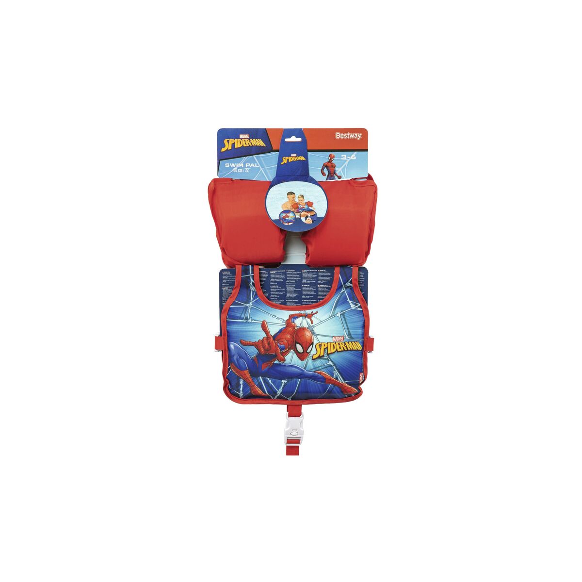 Bestway Västar med Armringar Disney Spiderman 56 cm +3-6 År Pool och Strand 98795 finns hos Aktivcamping