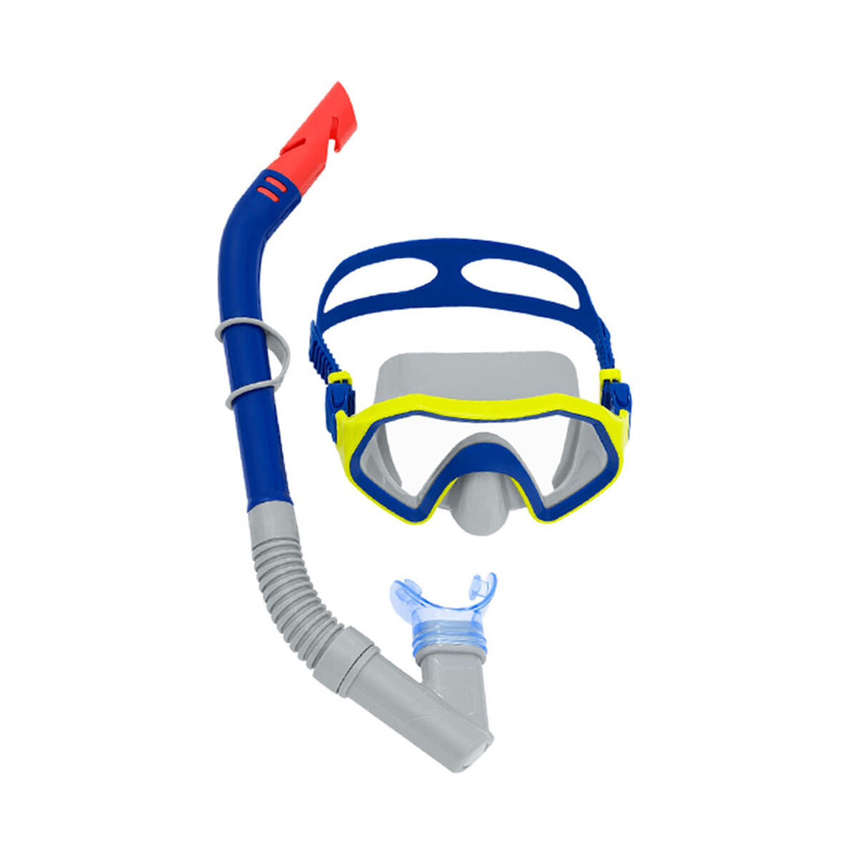 Bestway Vuxen Mask och Rörset Purgventil Blandade Färger +14 År Strand och Pool 24021 finns hos Aktivcamping
