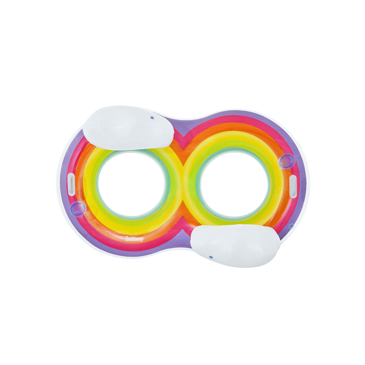 Bestway uppblåsbart hjul med handtag och ryggstöd 186x116 cm Strand och pool 43648 finns hos Aktivcamping