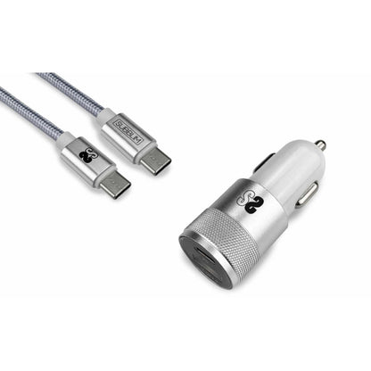 Billaddare Subblim SUBCHG-5CPD10 Vit (2 antal) finns hos Aktivcamping