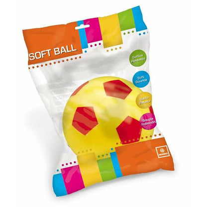 Boll Unice Toys Gul Röd Ø 14 cm PVC finns hos Aktivcamping