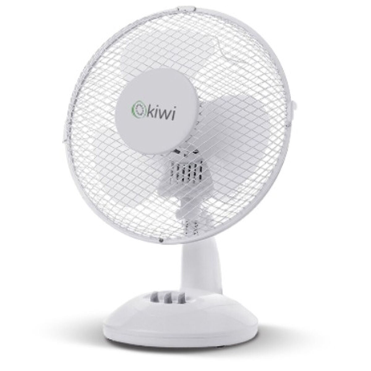 Bordsfläkt Kiwi Vit Ø 27 cm 21W (4 antal) finns hos Aktivcamping