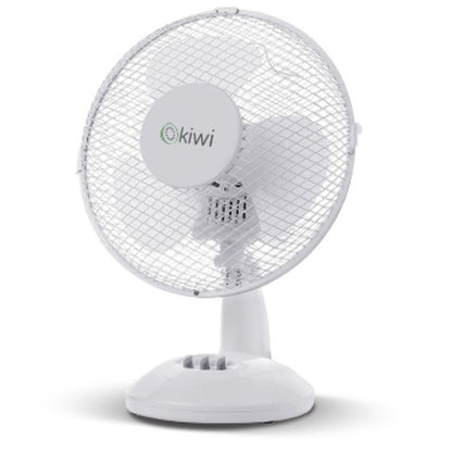 Bordsfläkt Kiwi Vit Ø 27 cm 21W (4 antal) finns hos Aktivcamping