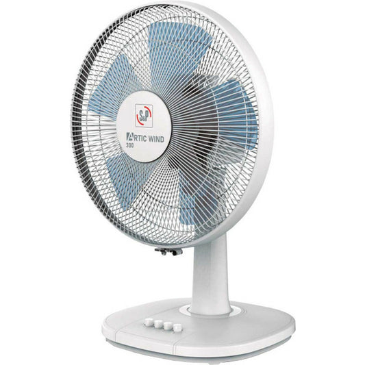 Bordsfläkt S&P ARTIC WIND300 Vit 35 W finns hos Aktivcamping