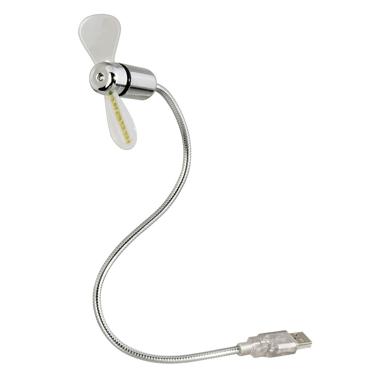 Bordsfläkt USB Hama 00012170 Silvrig - finns hos Aktivcamping