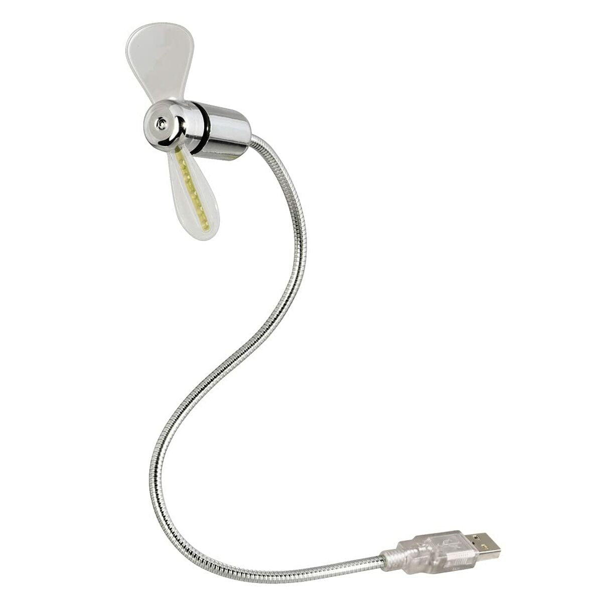 Bordsfläkt USB Hama 00012170 Silvrig - finns hos Aktivcamping