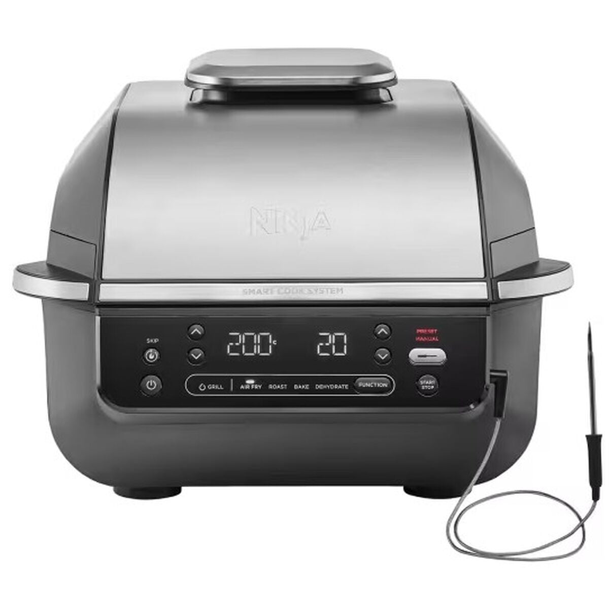 Bordsgrill NINJA AG351EU 5EN1 Metall Rostfritt stål finns hos Aktivcamping