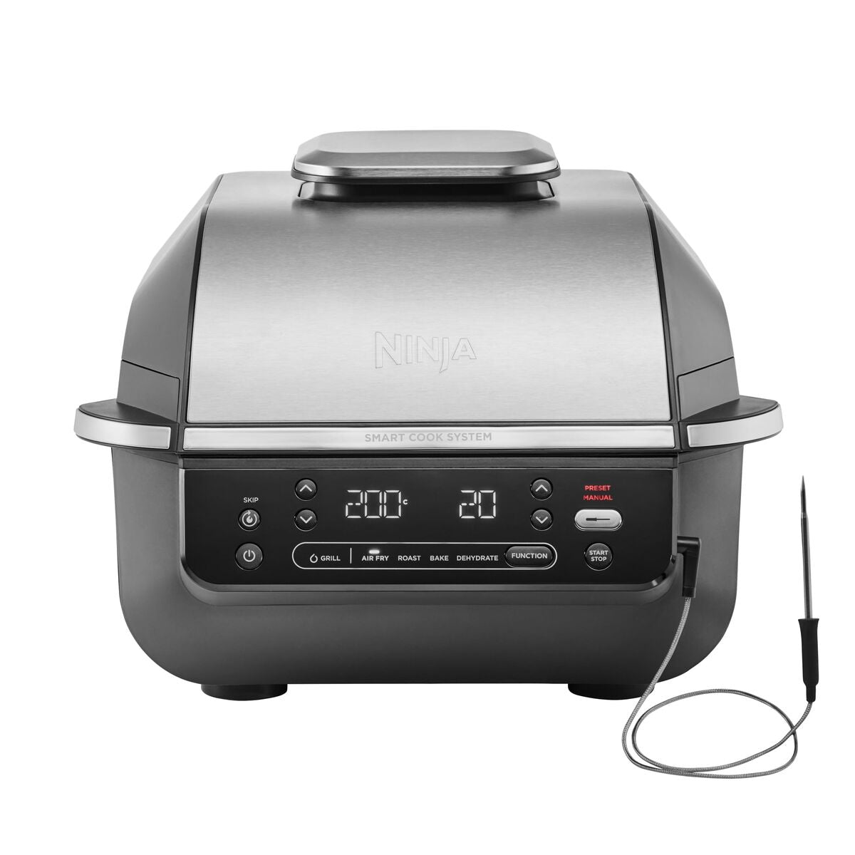 Bordsgrill NINJA AG351EU 5EN1 Metall Rostfritt stål finns hos Aktivcamping