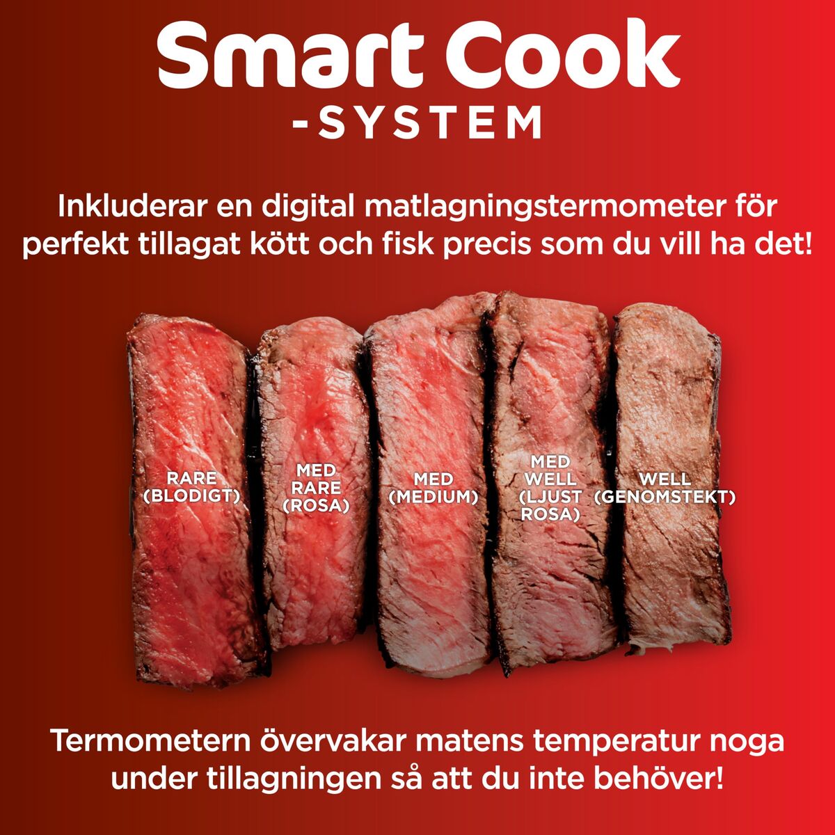 Bordsgrill NINJA AG351EU 5EN1 Metall Rostfritt stål finns hos Aktivcamping