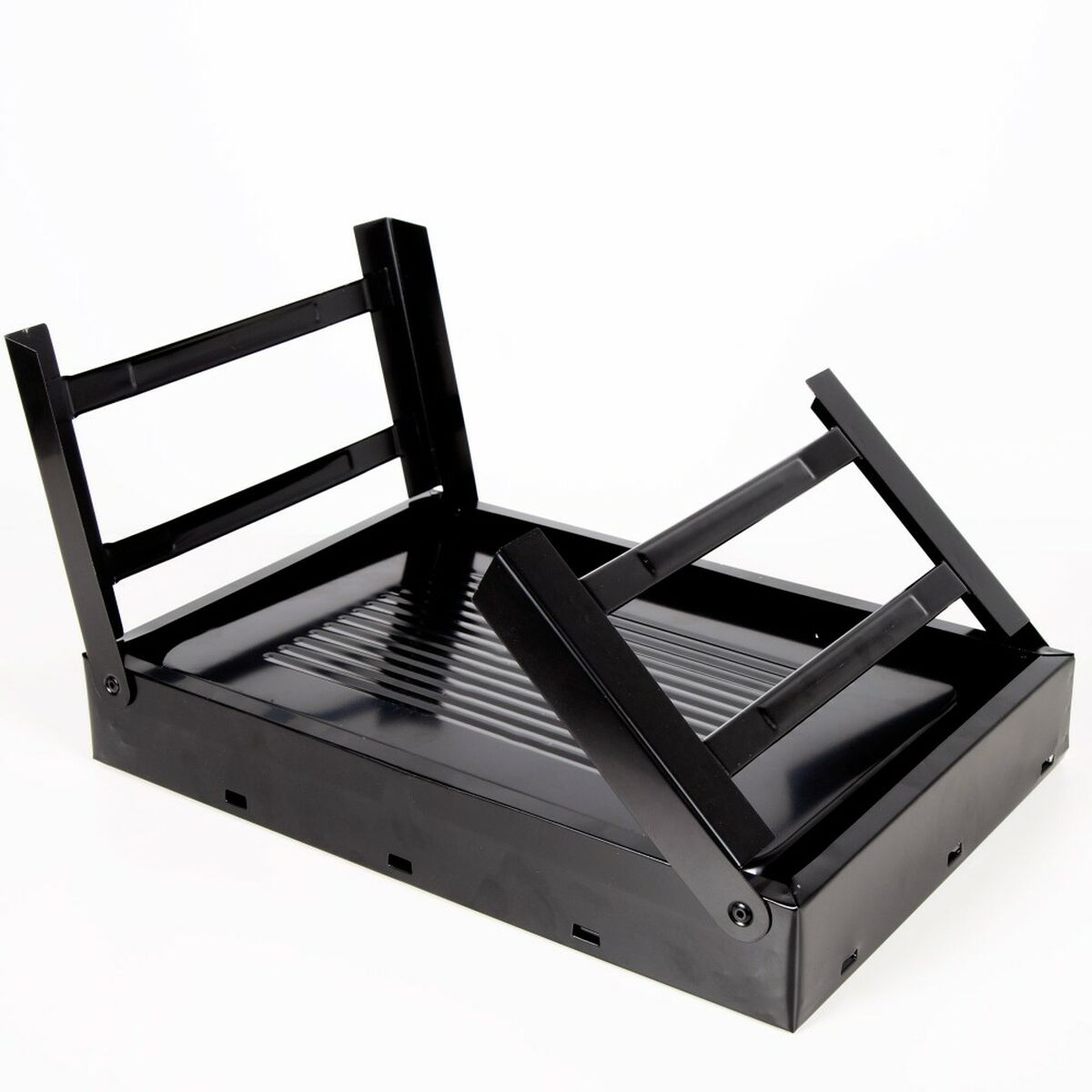 Bärbar Grill Aktive Rektangulär Svart 50 x 23 x 30 cm (2 antal) - finns hos Aktivcamping