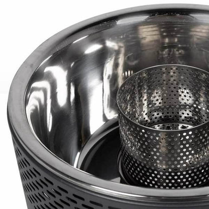 Bärbar Grill Aktive Rund Rökfri Svart Ø 34 cm finns hos Aktivcamping