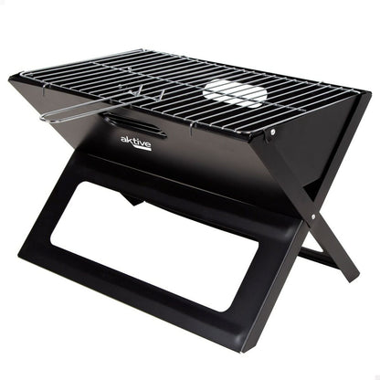 Bärbar Grill Aktive Svart Stål Järn 45 x 30 x 29 cm finns hos Aktivcamping