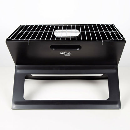 Bärbar Grill Aktive Svart Stål Järn 45 x 30 x 29 cm finns hos Aktivcamping