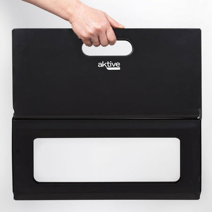 Bärbar Grill Aktive Svart Stål Järn 45 x 30 x 29 cm finns hos Aktivcamping