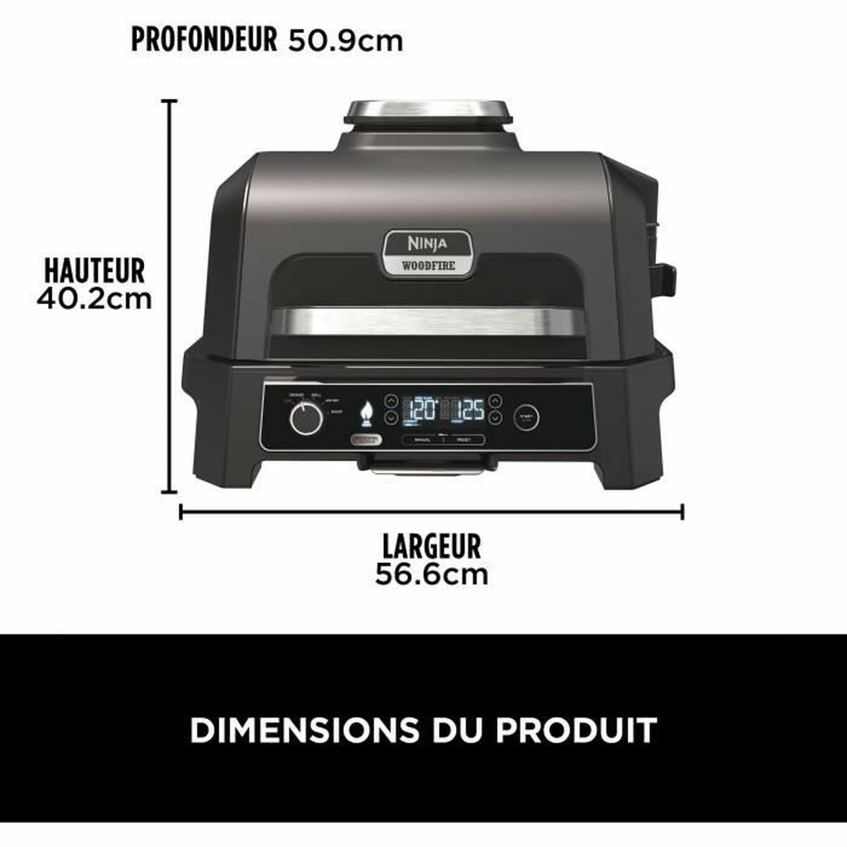 Bärbar Grill NINJA OG850EU finns hos Aktivcamping