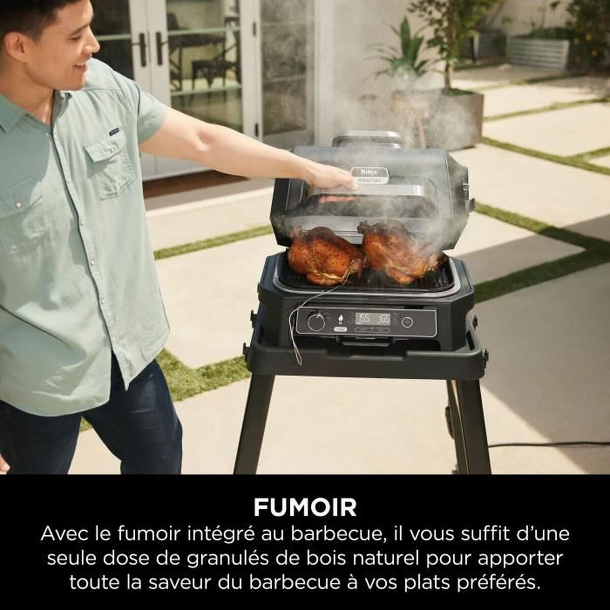 Bärbar Grill NINJA OG850EU finns hos Aktivcamping