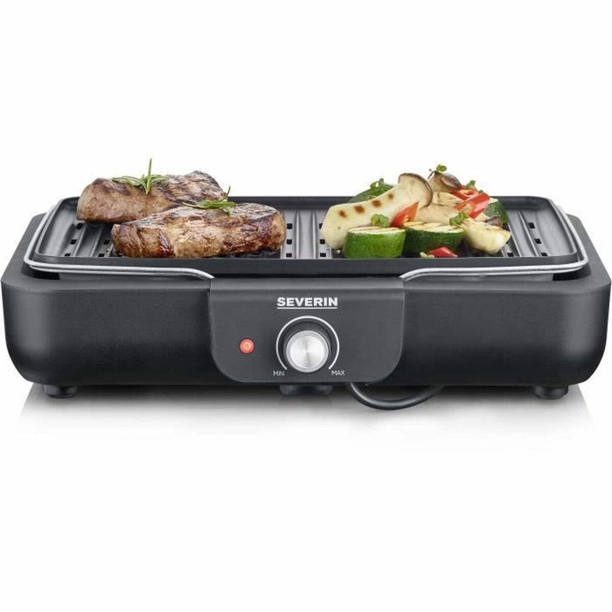 Bärbar Grill Severin 8556 Rostfritt stål Aluminium finns hos Aktivcamping