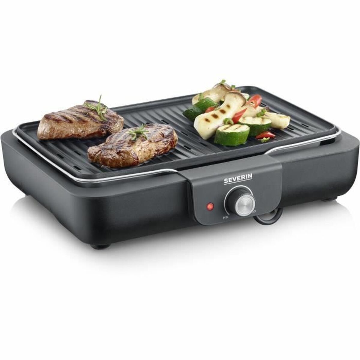 Bärbar Grill Severin 8556 Rostfritt stål Aluminium finns hos Aktivcamping