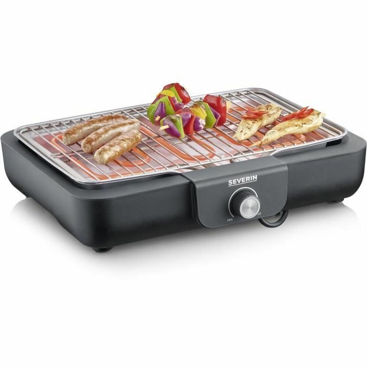Bärbar Grill Severin PG 8554 Rostfritt stål 29 x 37 cm finns hos Aktivcamping
