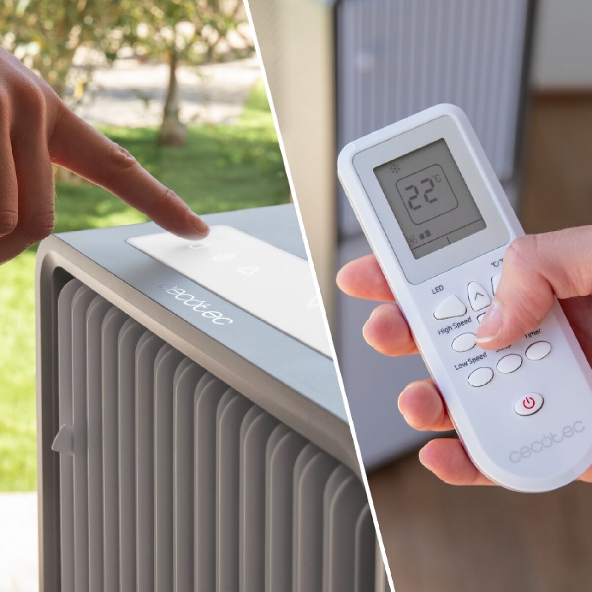 Bärbar Luftkonditionering Cecotec ForceClima 12650 finns hos Aktivcamping