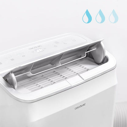 Bärbar Luftkonditionering Cecotec ForceClima 12800 Soundless Heating Connected A 1340 W Vit finns hos Aktivcamping