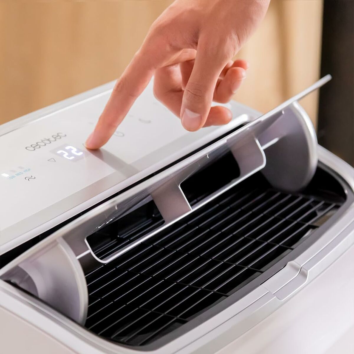 Bärbar Luftkonditionering Cecotec ForceClima 14600 Soundless Heating A 1340 W Vit finns hos Aktivcamping