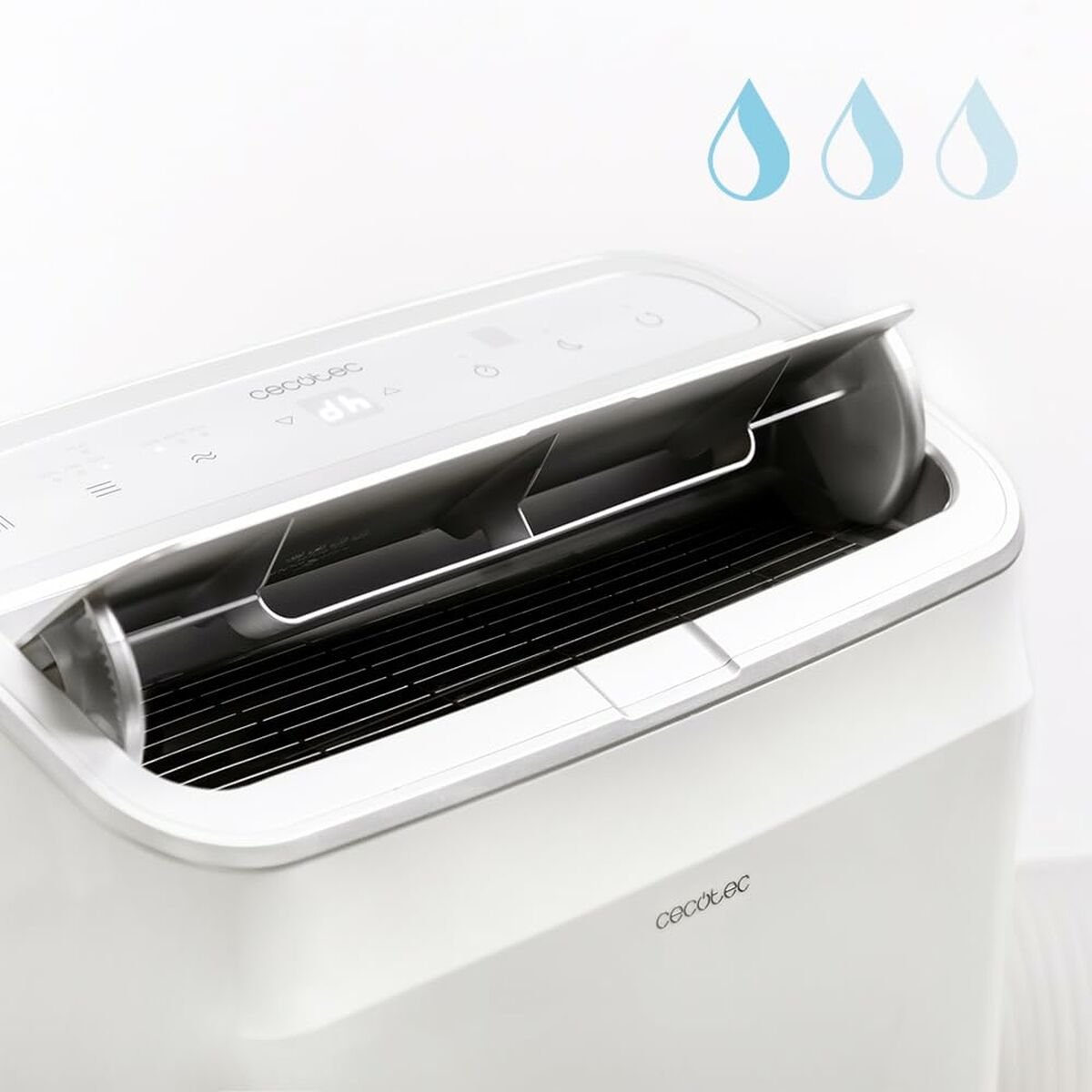Bärbar Luftkonditionering Cecotec ForceClima 14600 Soundless Heating A 1340 W Vit finns hos Aktivcamping