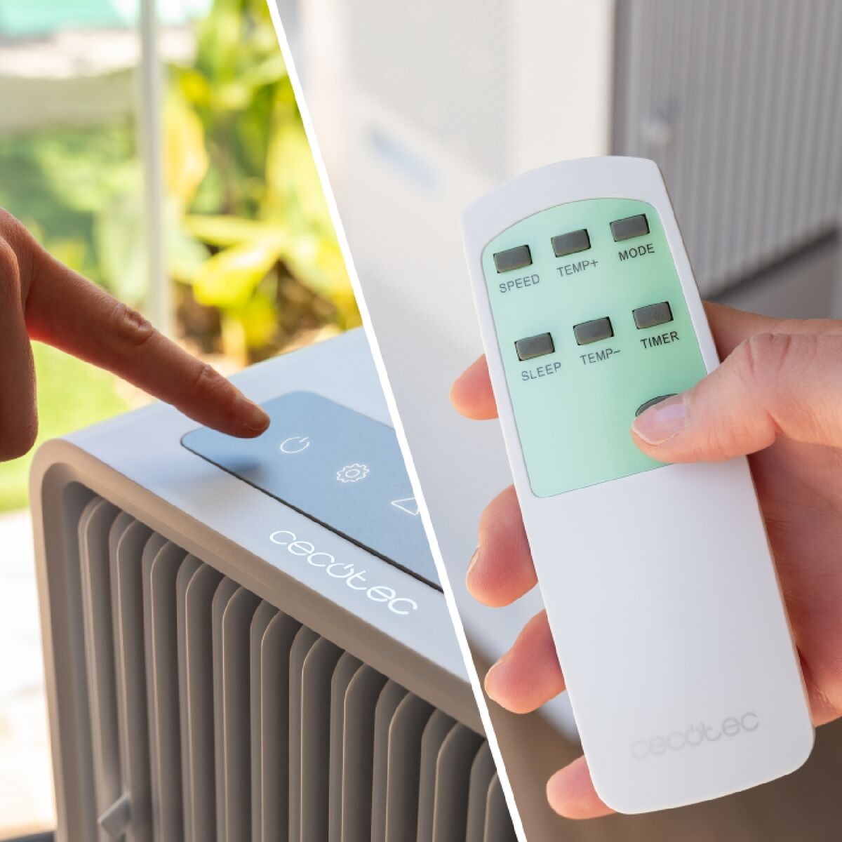 Bärbar Luftkonditionering Cecotec ForceClima 7150 Style finns hos Aktivcamping