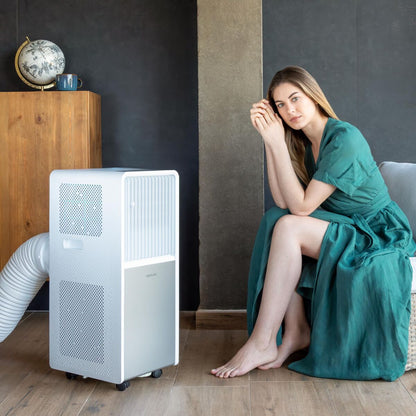 Bärbar Luftkonditionering Cecotec ForceClima 9150 Style 1000 W Vit finns hos Aktivcamping